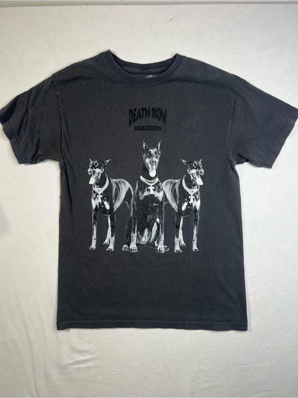 Death Row Records Black Graphic Tee - Men